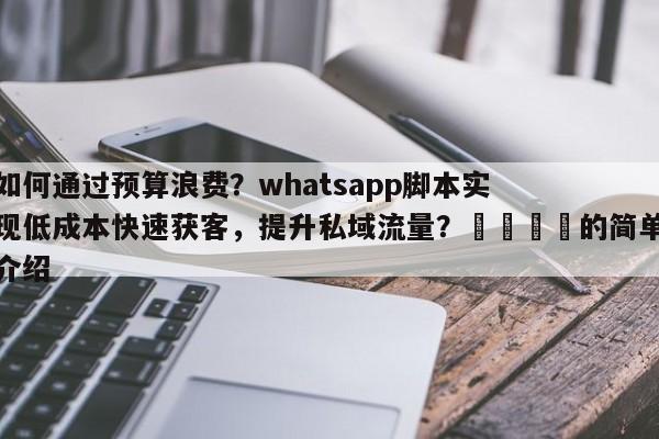 如何通过预算浪费？whatsapp脚本实现低成本快速获客，提升私域流量？📣的简单介绍
