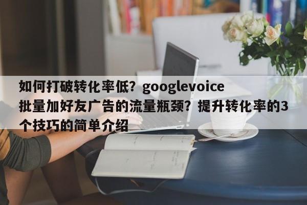 如何打破转化率低?googlevoice批量加好友广告的流量瓶颈?提升转化率的3个技巧的简单介绍