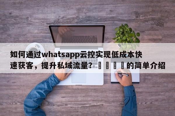 如何通过whatsapp云控实现低成本快速获客，提升私域流量？📈的简单介绍