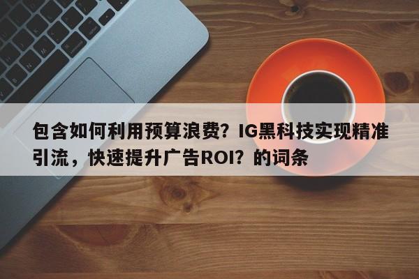 包含如何利用预算浪费？IG黑科技实现精准引流，快速提升广告ROI？的词条