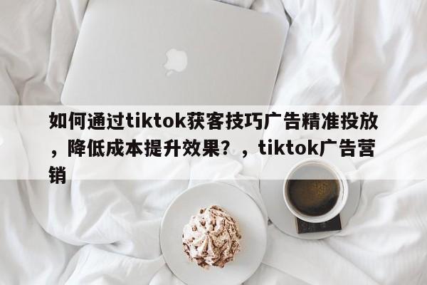 如何通过tiktok获客技巧广告精准投放，降低成本提升效果？，tiktok广告营销