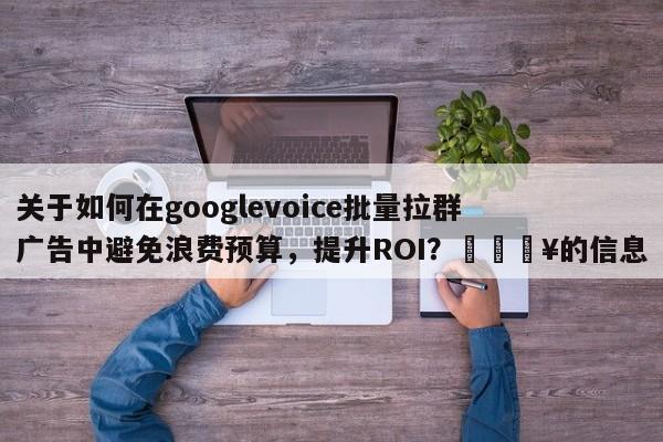 关于如何在googlevoice批量拉群广告中避免浪费预算，提升ROI？🔥的信息