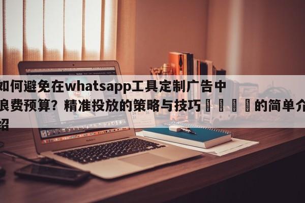 如何避免在whatsapp工具定制广告中浪费预算?精准投放的策略与技巧🚀的简单介绍