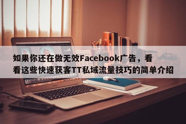 如果你还在做无效Facebook广告，看看这些快速获客TT私域流量技巧的简单介绍