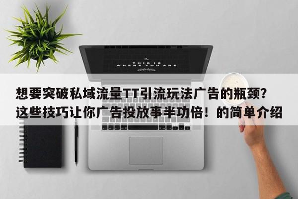 想要突破私域流量TT引流玩法广告的瓶颈?这些技巧让你广告投放事半功倍!的简单介绍