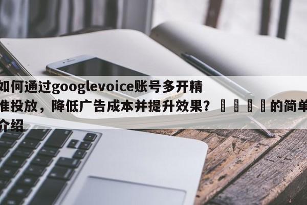 如何通过googlevoice账号多开精准投放，降低广告成本并提升效果？💡的简单介绍