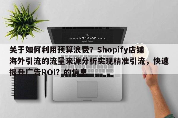 关于如何利用预算浪费？Shopify店铺海外引流的流量来源分析实现精准引流，快速提升广告ROI？的信息