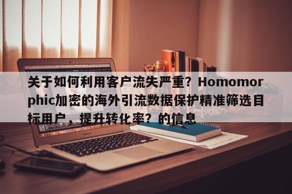 关于如何利用客户流失严重？Homomorphic加密的海外引流数据保护精准筛选目标用户，提升转化率？的信息