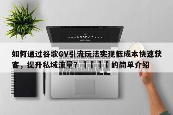 如何通过谷歌GV引流玩法实现低成本快速获客，提升私域流量？📈的简单介绍
