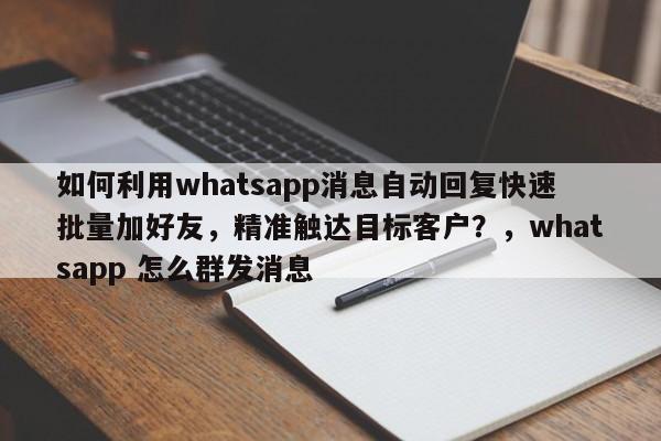 如何利用whatsapp消息自动回复快速批量加好友，精准触达目标客户？，whatsapp 怎么群发消息