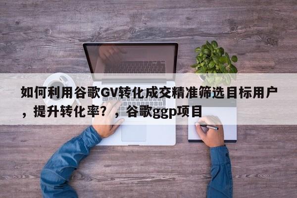 如何利用谷歌GV转化成交精准筛选目标用户，提升转化率？，谷歌ggp项目