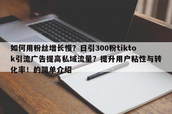 如何用粉丝增长慢?日引300粉tiktok引流广告提高私域流量?提升用户粘性与转化率!的简单介绍