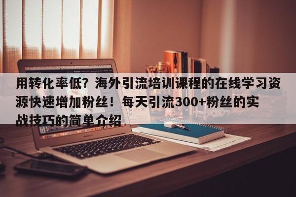 用转化率低?海外引流培训课程的在线学习资源快速增加粉丝!每天引流300+粉丝的实战技巧的简单介绍