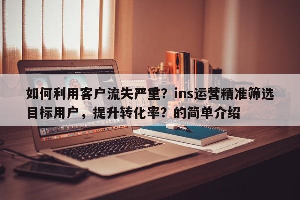 如何利用客户流失严重？ins运营精准筛选目标用户，提升转化率？的简单介绍