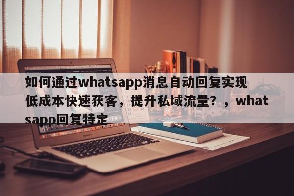 如何通过whatsapp消息自动回复实现低成本快速获客，提升私域流量？，whatsapp回复特定