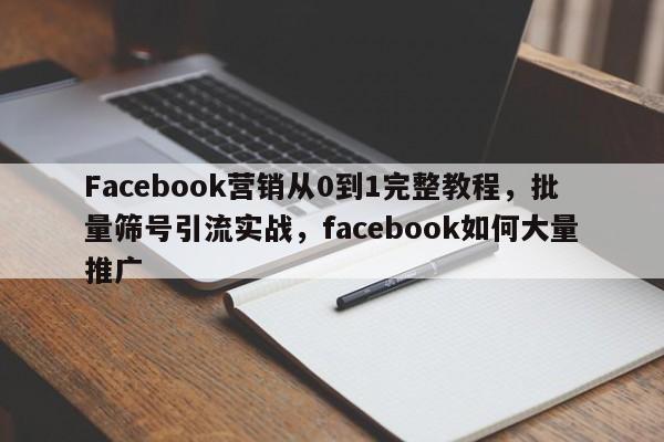 Facebook营销从0到1完整教程，批量筛号引流实战，facebook如何大量推广
