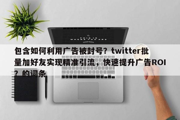 包含如何利用广告被封号？twitter批量加好友实现精准引流，快速提升广告ROI？的词条