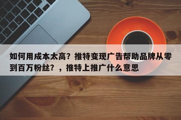 如何用成本太高？推特变现广告帮助品牌从零到百万粉丝？，推特上推广什么意思