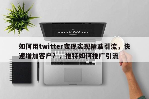 如何用twitter变现实现精准引流，快速增加客户？，推特如何推广引流