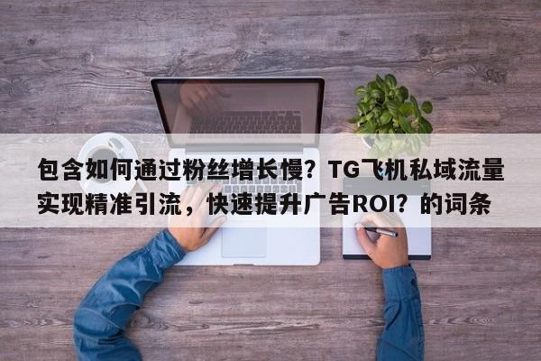 包含如何通过粉丝增长慢？TG飞机私域流量实现精准引流，快速提升广告ROI？的词条