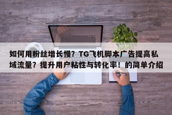如何用粉丝增长慢？TG飞机脚本广告提高私域流量？提升用户粘性与转化率！的简单介绍