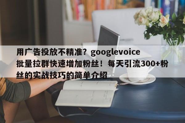 用广告投放不精准？googlevoice批量拉群快速增加粉丝！每天引流300+粉丝的实战技巧的简单介绍
