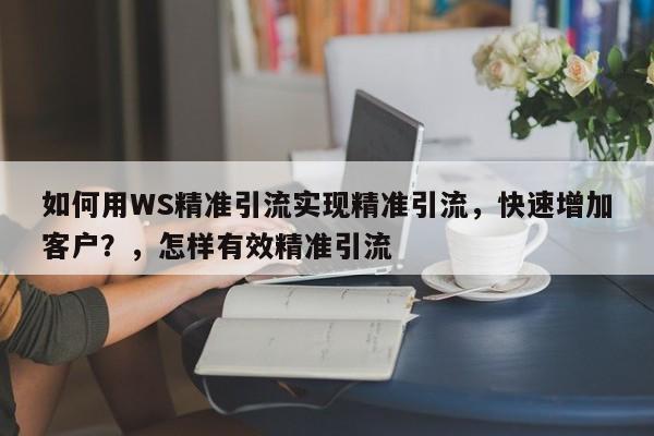 如何用WS精准引流实现精准引流，快速增加客户？，怎样有效精准引流