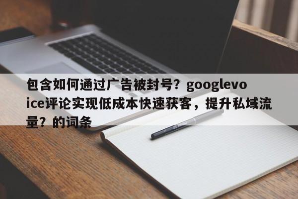 包含如何通过广告被封号？googlevoice评论实现低成本快速获客，提升私域流量？的词条