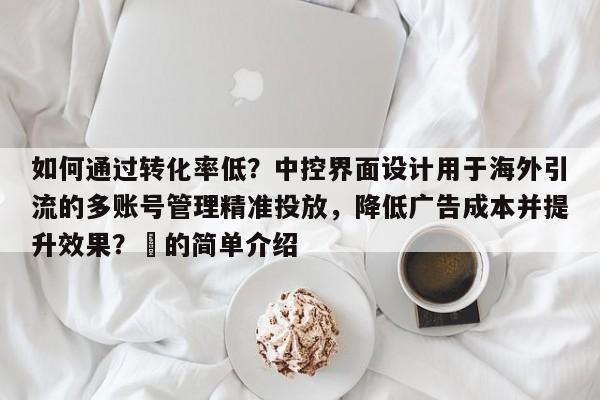 如何通过转化率低？中控界面设计用于海外引流的多账号管理精准投放，降低广告成本并提升效果？⚡的简单介绍