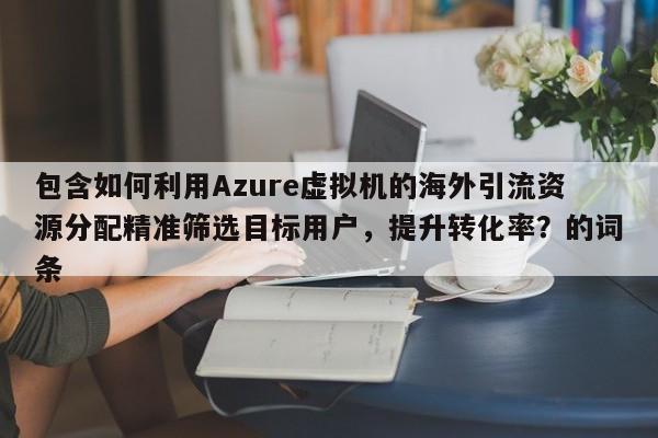 包含如何利用Azure虚拟机的海外引流资源分配精准筛选目标用户，提升转化率？的词条