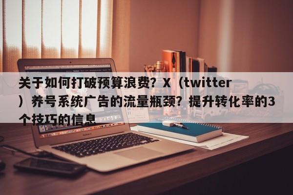 关于如何打破预算浪费？X（twitter）养号系统广告的流量瓶颈？提升转化率的3个技巧的信息
