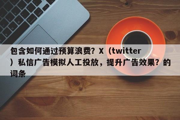 包含如何通过预算浪费？X（twitter）私信广告模拟人工投放，提升广告效果？的词条