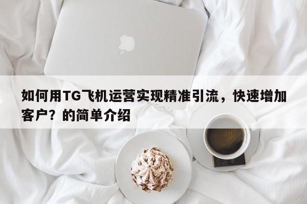 如何用TG飞机运营实现精准引流，快速增加客户？的简单介绍