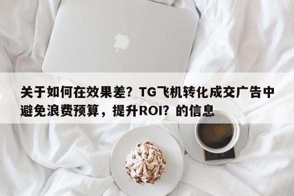 关于如何在效果差？TG飞机转化成交广告中避免浪费预算，提升ROI？的信息