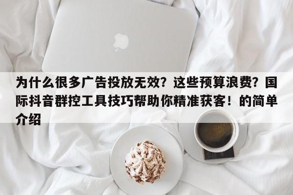 为什么很多广告投放无效？这些预算浪费？国际抖音群控工具技巧帮助你精准获客！的简单介绍