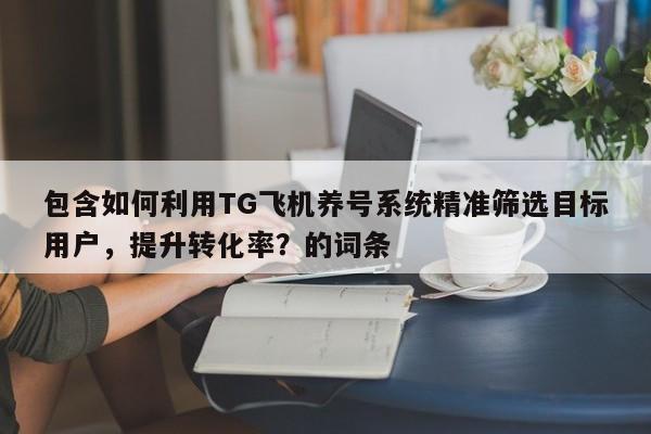 包含如何利用TG飞机养号系统精准筛选目标用户，提升转化率？的词条
