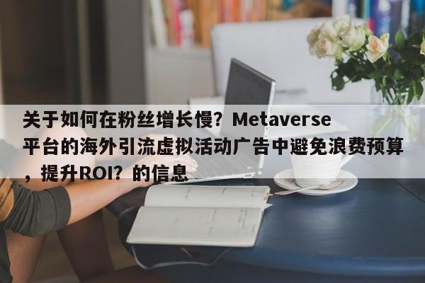 关于如何在粉丝增长慢？Metaverse平台的海外引流虚拟活动广告中避免浪费预算，提升ROI？的信息