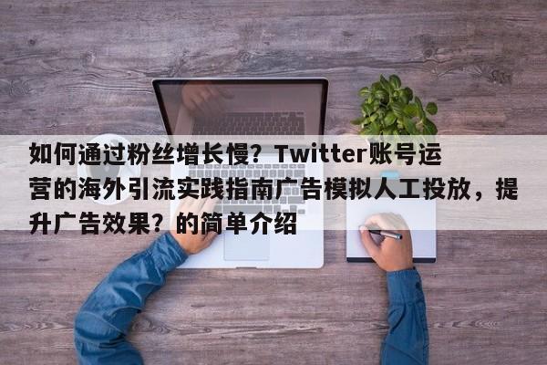 如何通过粉丝增长慢？Twitter账号运营的海外引流实践指南广告模拟人工投放，提升广告效果？的简单介绍