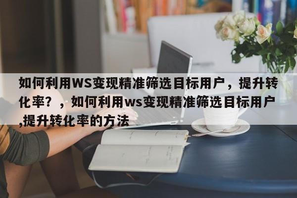 如何利用WS变现精准筛选目标用户，提升转化率？，如何利用ws变现精准筛选目标用户,提升转化率的方法