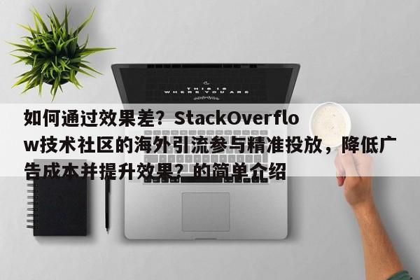 如何通过效果差？StackOverflow技术社区的海外引流参与精准投放，降低广告成本并提升效果？的简单介绍