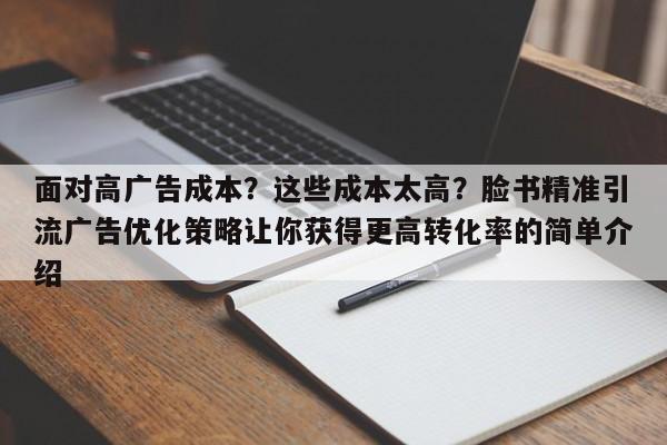 面对高广告成本？这些成本太高？脸书精准引流广告优化策略让你获得更高转化率的简单介绍