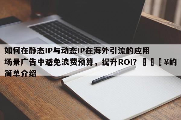 如何在静态IP与动态IP在海外引流的应用场景广告中避免浪费预算，提升ROI？🔥的简单介绍