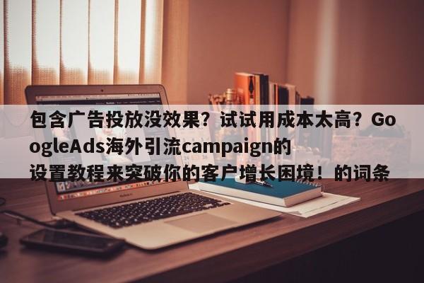 包含广告投放没效果?试试用成本太高?GoogleAds海外引流campaign的设置教程来突破你的客户增长困境!的词条