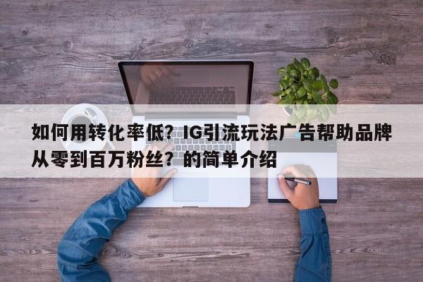 如何用转化率低?IG引流玩法广告帮助品牌从零到百万粉丝?的简单介绍