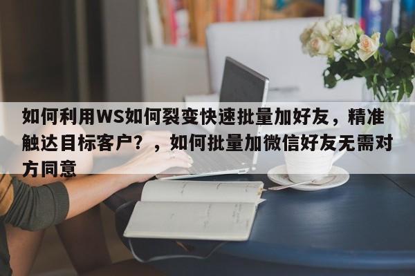 如何利用WS如何裂变快速批量加好友，精准触达目标客户？，如何批量加微信好友无需对方同意