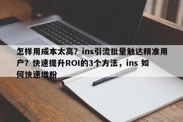 怎样用成本太高?ins引流批量触达精准用户?快速提升ROI的3个方法,ins 如何快速增粉