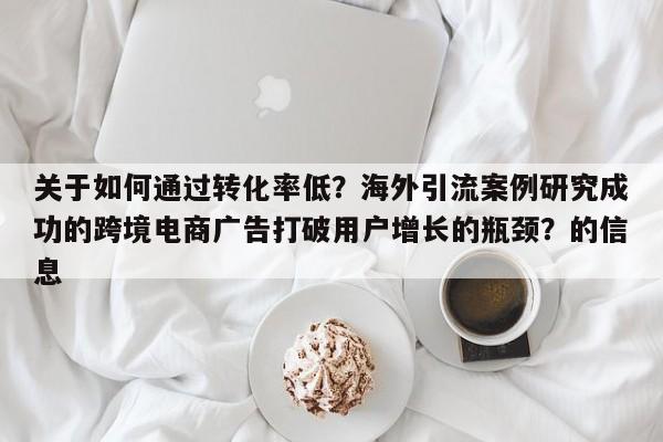 关于如何通过转化率低?海外引流案例研究成功的跨境电商广告打破用户增长的瓶颈?的信息