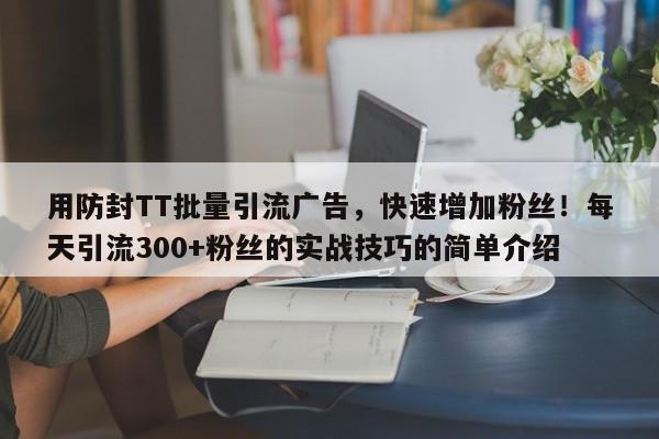 用防封TT批量引流广告,快速增加粉丝!每天引流300+粉丝的实战技巧的简单介绍
