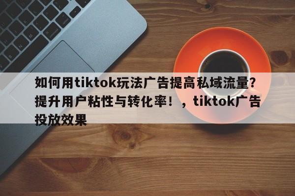 如何用tiktok玩法广告提高私域流量?提升用户粘性与转化率!,tiktok广告投放效果