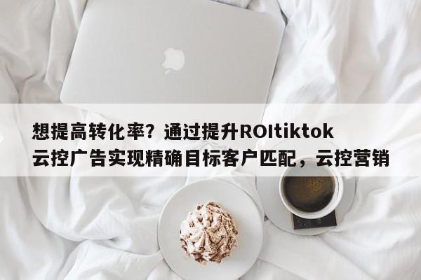 想提高转化率?通过提升ROItiktok云控广告实现精确目标客户匹配,云控营销
